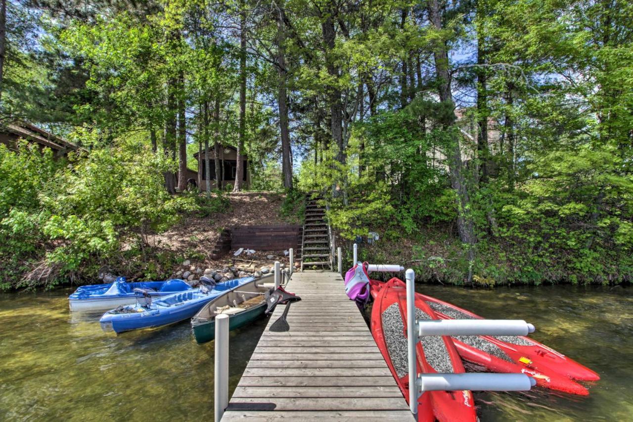 Loon Lake Lodge With Dock, Sauna And Hot Tub! Pequot Lakes Exterior photo