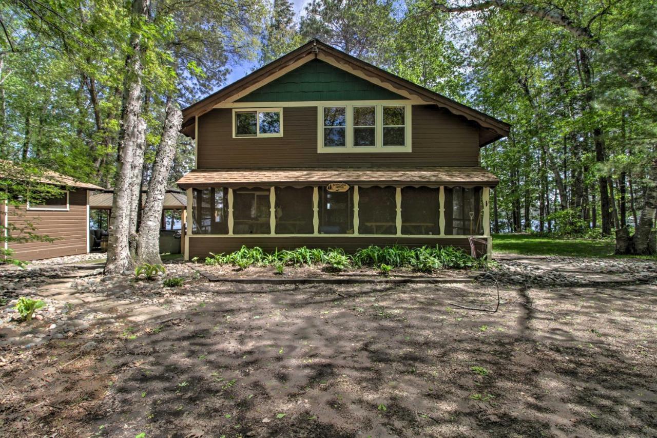 Loon Lake Lodge With Dock, Sauna And Hot Tub! Pequot Lakes Exterior photo